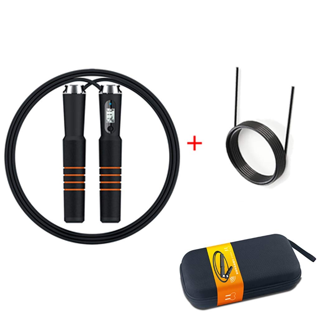 Gang Pro Skipping Speed ​ Rope Fitness Boxeo Jump Gym, para el entrenamiento de boxeo, pérdida de peso, entrenamiento inteligente de esquí, contador electrónico
