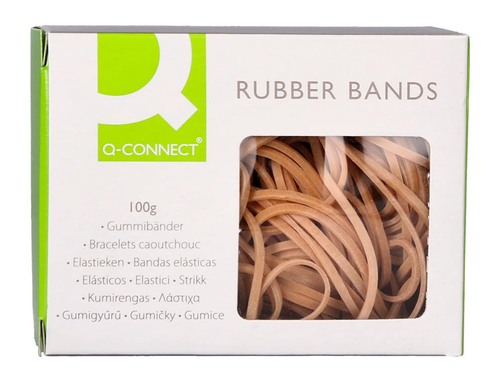 gomillas Elasticas Q-Connect 100 gr Number 10