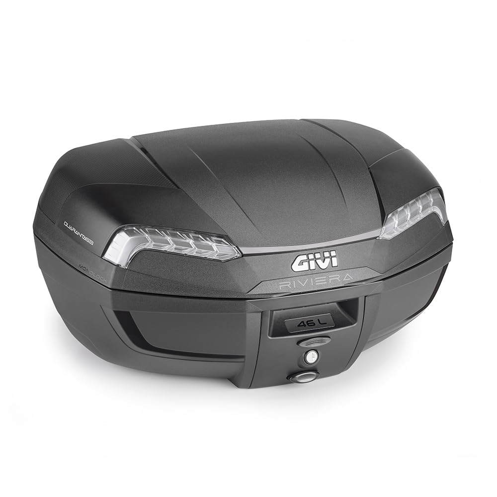 GIVI E46NT2 Monolock Topcase Maleta para moto con placa de fijación