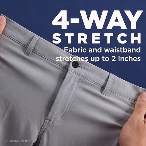 Image of Haggar Sport Men's Travel Performance Pant, Straight Fit