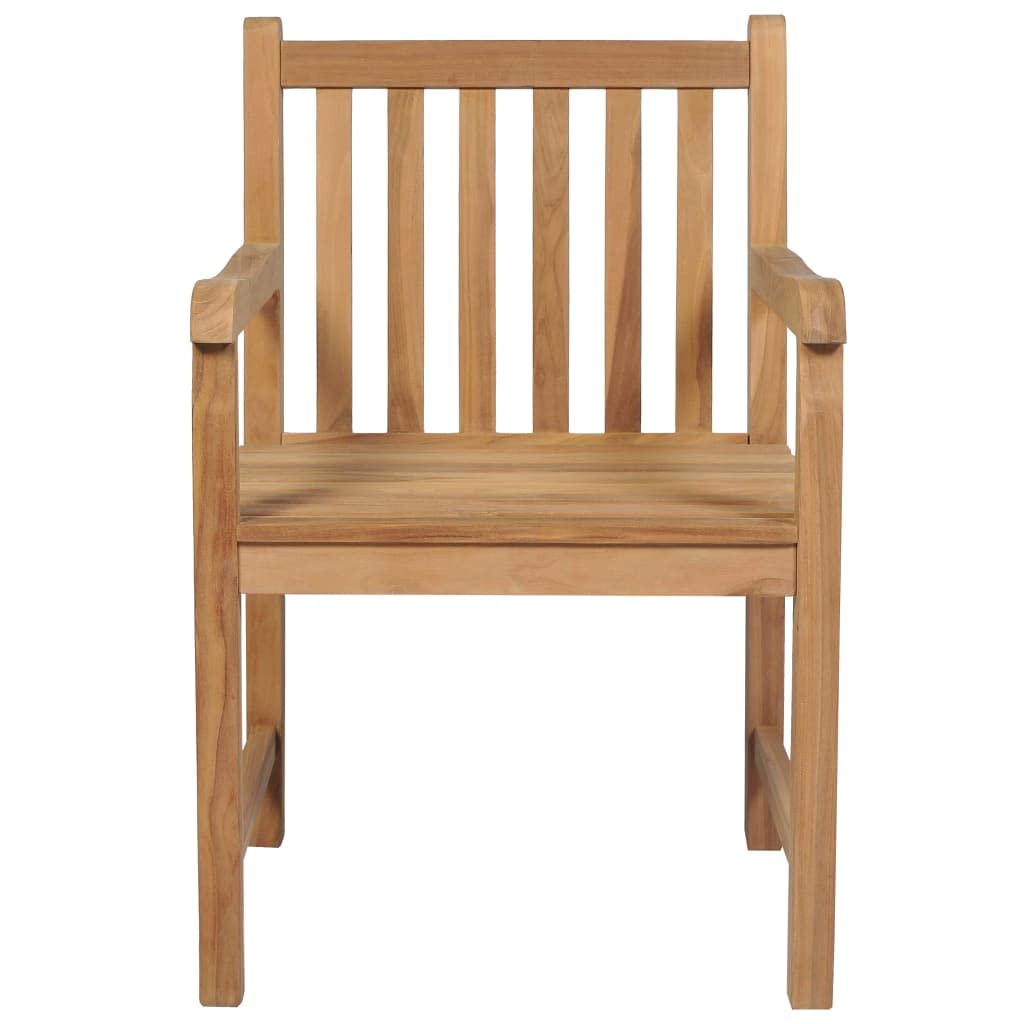 8 sedie da giardino in legno massello di teak con cuscino verde, resistenti alle intemperie, per terrazze e giardini, set di mobili da giardino in teak con cuscini imbottiti