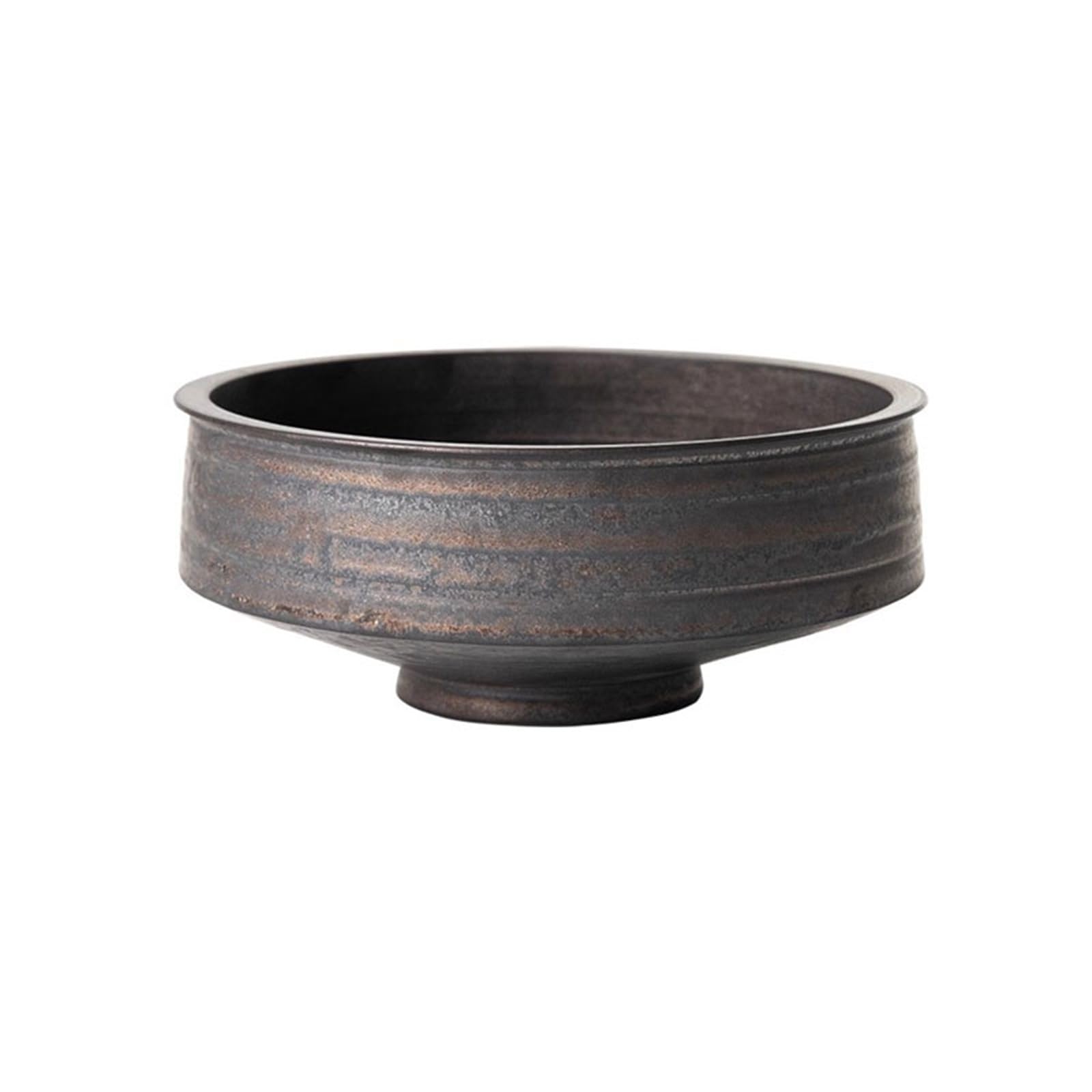 Flower Pot Tray Tall Legged Imitation Antiquity Desktop Flower Arranging Saucer Gardening Ceramic Drip Tray Ikebana Bowl