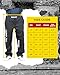 FB County Loose Fit Cargo Sweatpants - Cotton Polyester Heavyweight Fleece with Flap & Utility Pockets - Baggy Fit for Men & Women - Charcoal, Medium