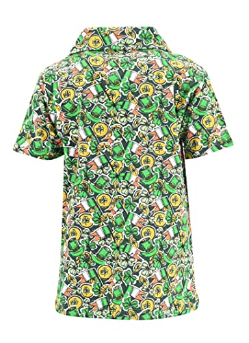 Image of Unique Baby Moisture Wicking Kids Polo Shirts for Toddler Boys Polo Shirt