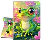 LYHXLYJH for iPad Pro 13 Inch Case M4 (2024 Model, 7th Generation) Case-Slim PU Leather Stand Smart Cover with Auto Wake/Sleep for iPad Pro 13",Lovely Frog