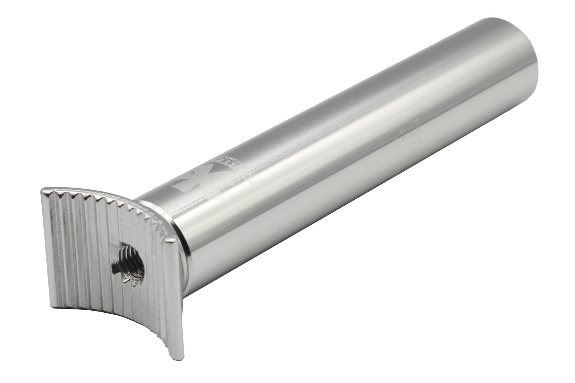 Kartell ® Pivotal Sattelstütze aus 6061-T6 Aluminium, ø 27.2 mm, für Dirt Jumping Bikes & MTB, Silber poliert Sport & Freizeit