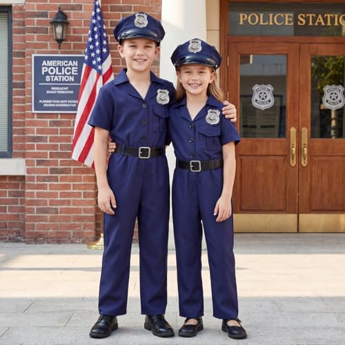 Disfraz Infantil de Policía para Niñas miniatura 4