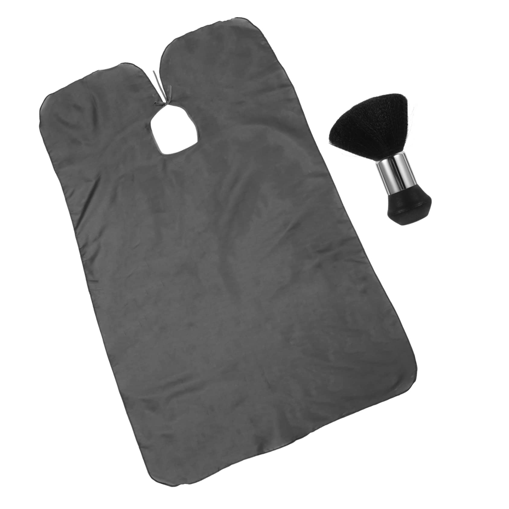 FRCOLOR 5 sets peluquería paño cepillo peluquería capa de peluquería para hombres mini plumero ropa de trabajo para hombres peluquería corte chaqueta