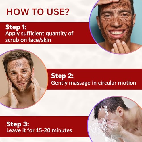 Image of INTIMIFY Detan Face Scrub | For Tan Removal | Exfoliate Dead Skin With Walnut, Coffee | for Women & Men - 50g