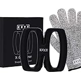 Kutt Premium Kitchen Knife Sharpener, Ergonomic Kitchen Knives X Sharpener Set, Sharpen Dull Knives, Quick Safe and Easy to Use, Cut Resistant Glove in Luxury Gift Box