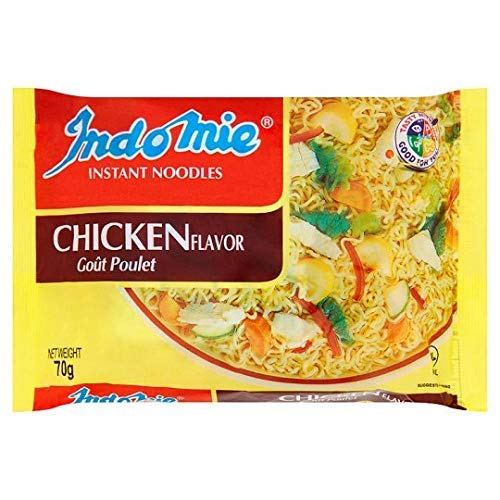 Nigerianische Indomie-Nudeln, Huhngeschmack, 40 Stück (hergestellt in Nigeria), 2 Stück Cover