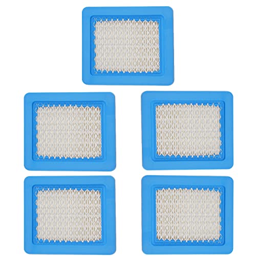 17211-Z8B-901 17211-zl8-023 Air Filter fit for Honda gc135 gcv135 gc160 gcv160 and gxv57 Engines Lawn Mower Air Cleaner 491588 399959 F220 tillers, Bomag BT60 (Blue 5 pack)