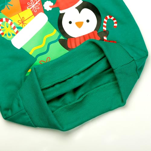 Image of Popshion Toddler Boys Sweatshirts Dinosaur Long Sleeve Pullover Crewneck Shirts Cartoon Tee Sport Tops for Kids 1-8T