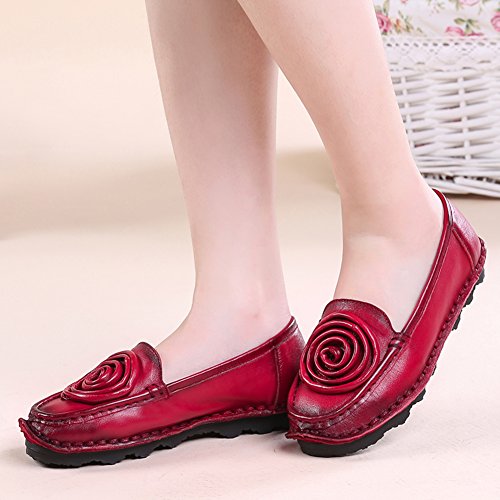 Chaussures en cuir souple pour marcher avec légèreté et confiance