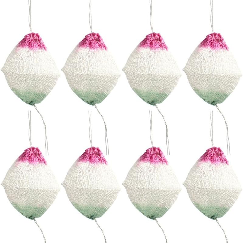 EXCEART 12pcs Gas Lantern Mantles Replacement for Outdoor Camping Lightweight Odorless Easy to Install Suitable for Propane and Kerosene Lamps for Hiking and Long-Term Use