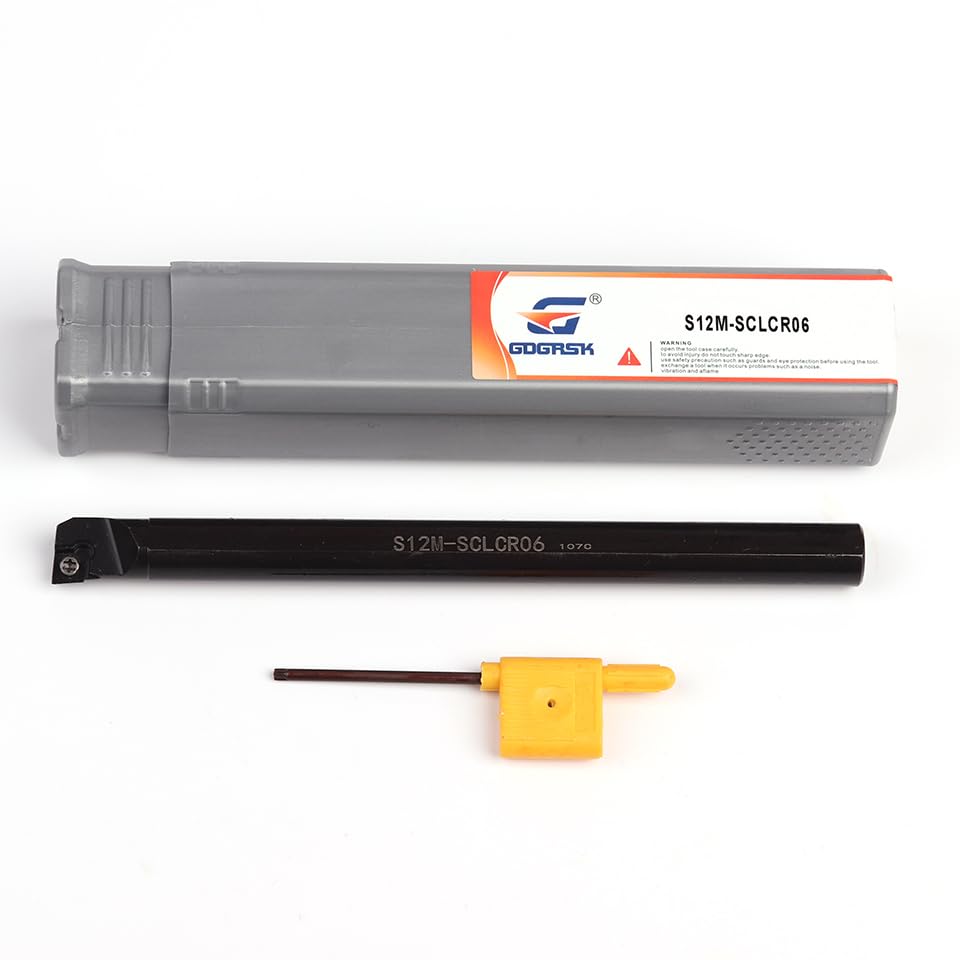 1pc Inner Hole CNC Lathe Turning Tool Holder S06K-SCLCL06 S12M-SCLCL06 S16Q-SCLCR09 CNC Lathe Tools Boring S20R-SCLCL12 S25S-SCLCR09(S06H-,SCLCR06)