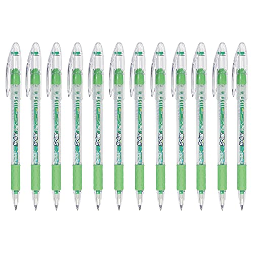 Stylo à encre gel Pentel Hybrid K96-f orange et vert citron pointe moyenne 0.6 mm