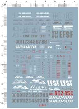 Rezel様用 Amazon | HG RGZ-95C ReZEL TYPE-C リゼルC型 デカール水転写式 「並行