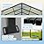 Greesum 10x15FT Metal Carport with Heavy Duty Frame and Galvanized Steel Roof, Round Carports with Side Support Rods, Canopy Shelter for Car, Pickup Trucks, Boats and Tractors, Party, Gray