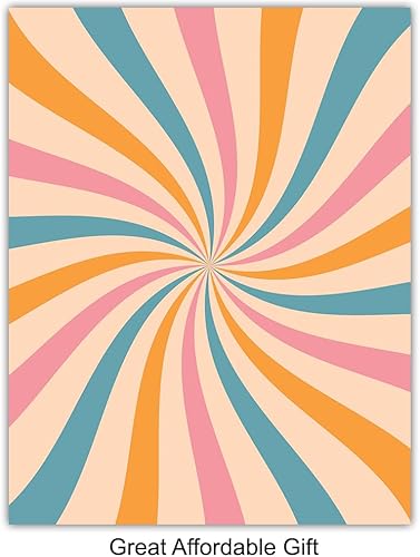 Miniatura 6 de Minimalist Boho-chic Wall Art & Decor - Retro style 70s Wall Collage - Preppy Trendy Room Decor - Groovy Orange Boho Decoration - Cute Aesthetic