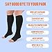 Sooverki Copper Compression Socks for Women & Men Open Toe 15-20mmHg is Best Support for Circulation Recovery and All Day Wear