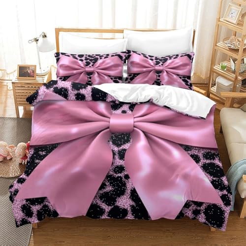 Parure de lit 3D en microfibre premium résistante et ultra douce pour lit double