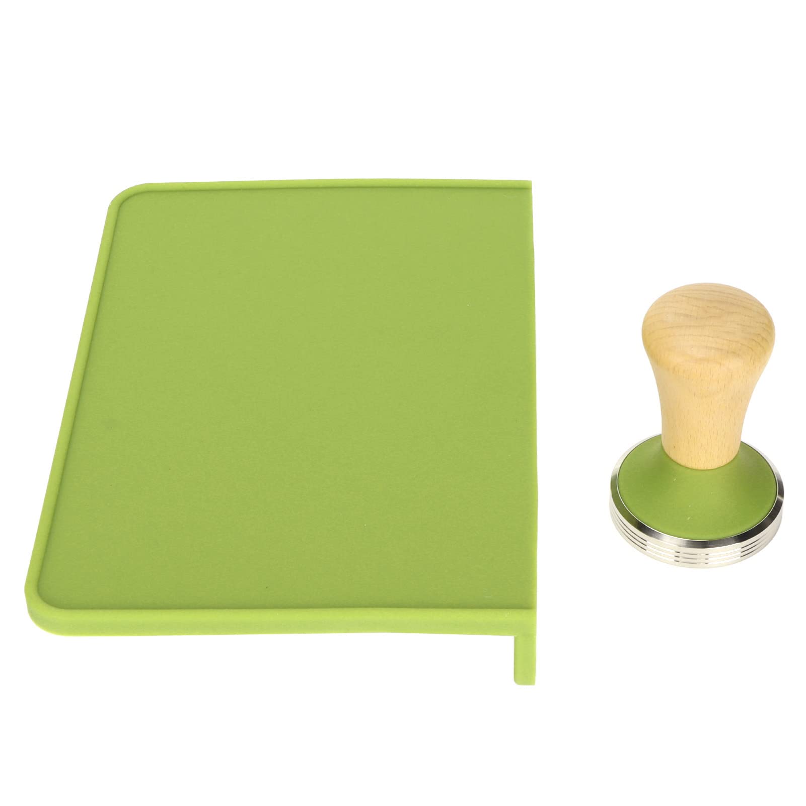 Fockety Tamper de café, Alfombrilla de Tamper de café sin Olor (Tamper de 51 mm/2,01 pulg.)