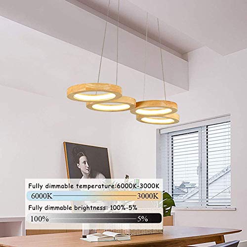 Lampe suspendue moderne à intensité variable avec gradation continue - 3