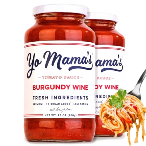 image for Yo Mama’s Foods Yo Mama's Foods Keto Burgundy Wine Pasta Sauce - Pac