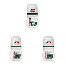 Borotalco, Deodorante Uomo Roll On Asciutto Originale, Formula Senza Alcool con Talco Assoluto, Assorbe il Sudore, Profumo Borotalco, 72h di Efficacia – 1 Flacone da 50 ml (Confezione da 3)