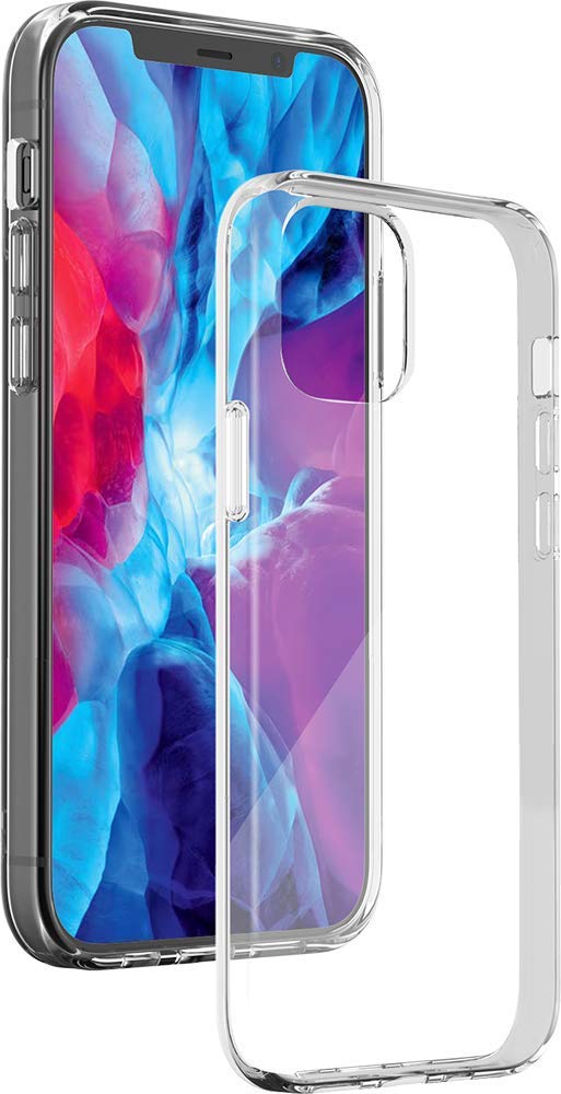 Coque transparente iPhone 12/12 Pro Bigben - Protection avancée pour téléphone portable