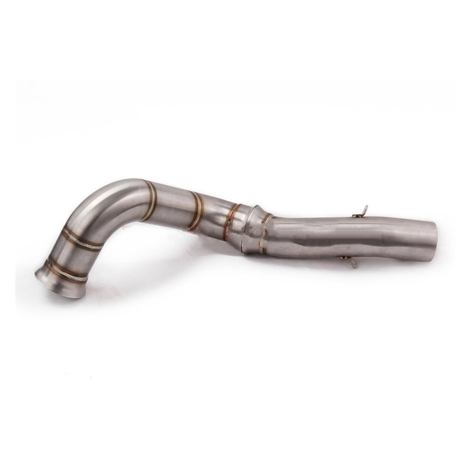 Silencieux d'échappement moto DUKE790 tube lien moyen acier inoxydable modifié