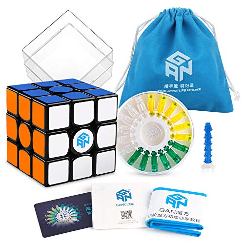 Coogam GAN 356 X Speed Cube 3x3 Stickerless Gans 356X Magnetic Puzzle Cube Gan356 X 3x3x3 M (Numerical IPG Version)
