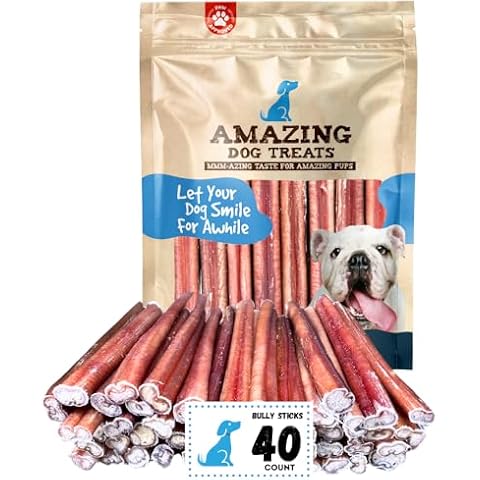 Amazing Dog Treats 6 Inch Bully Sticks Cover