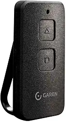 Controle Remoto TX Max Garen com 2 botões para Acionamento de Portão, Alarme, Cancelas e Dispositivos Receptores 433,92Hz