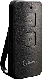 Controle Remoto TX Max Garen com 2 botões para Acionamento de Portão, Alarme, Cancelas e Dispositivos Receptores 433,92Hz