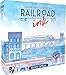 Produktbild Horrible Guild Railroad Ink: Edition Tiefblau - Thematisches Roll & Write Brettspiel im Schienenverkehr - Taktisches Würfelspiel kombinierbar mit Erweiterungen - Deutsch - 1-6 Spieler - Ab 8 Jahren