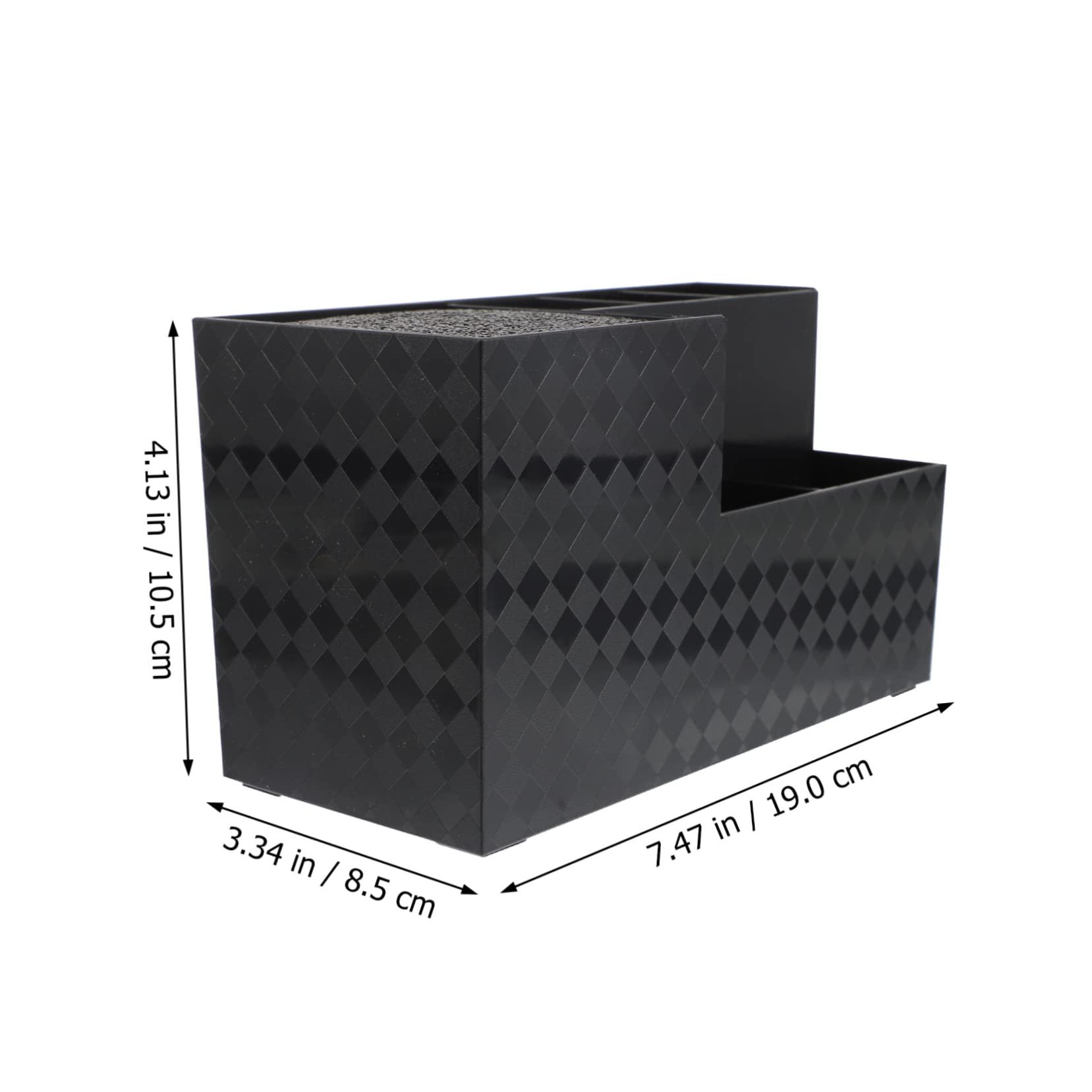 Baluue Hair Cutting Tool Organizer Barber Scissor Holder Hairdressing Holder Storage Box Slip Bottom