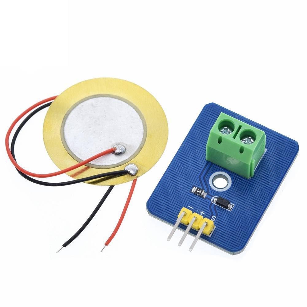 1PCS DIY KIT 3.3V/5V Ceramic Piezo Vibration Sensor Module Analog Controller Electronic Components Supplies Sensor for Arduino
