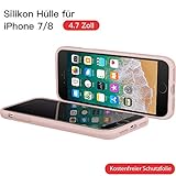 ProBien Hülle für iPhone 7 / iPhone 8, Silikon Handyhülle mit Kostenlos Panzerglas,...