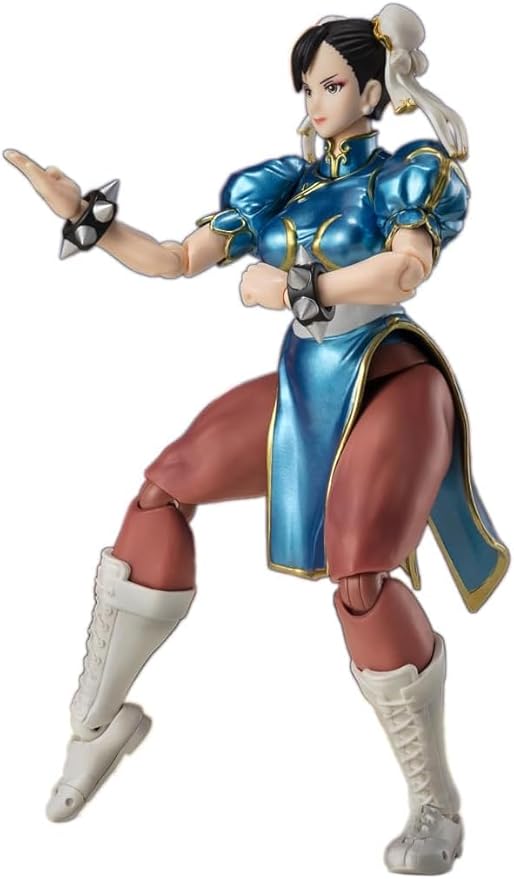 TAMASHII NATIONS - Street Fighter - Chun-Li - Outfit 2 (Classic Outfit), Bandai Spirits S.H.Figuarts Action Figure