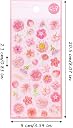 Cots and Cuddles 3D Puffy Floral Stickers for Kids & Toddlers |200+ Flower Stickers, 3D Stickers Scrap Book Decoration for Boys & Girls |Floral Stickers, 4 Strap gallery image
