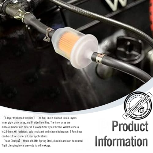 HuthBrother Fuel Line - Installation Detail