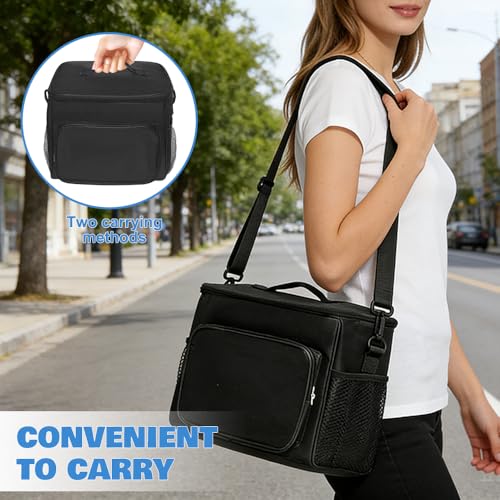 HIQE-FL 2 Stück Kühltasche Faltbar,10L Picknicktasche Kühltasche – Ansicht 2
