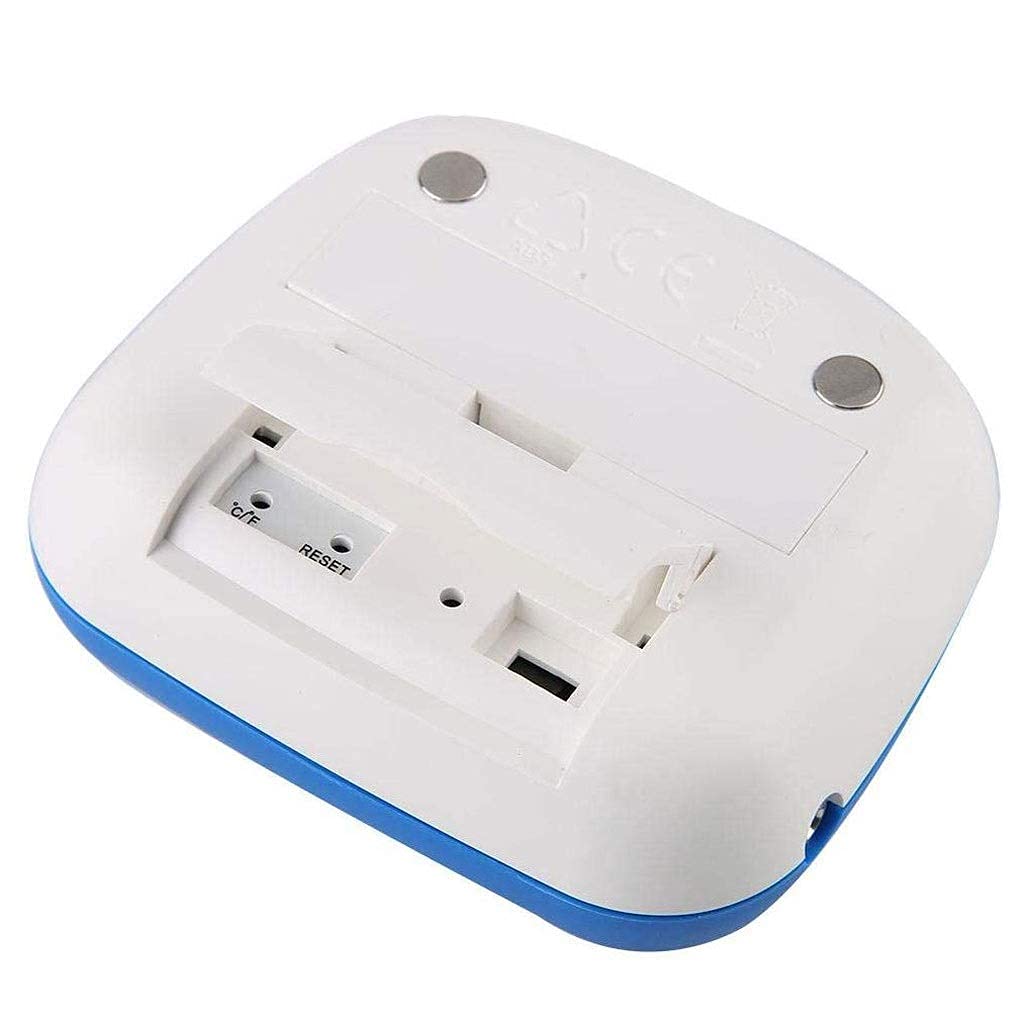 Termómetro para frigorífico Congelador Ajustes de alarmas de Temperatura Alta y Baja con indicador LED Termómetro de refrigeración Digital con magnético