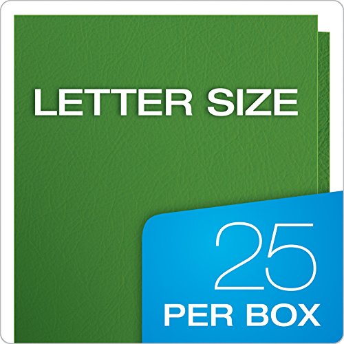 Oxford-Twin-Pocket-Folders-Textured-Paper-Letter-Size-Green-Holds-100-Sheets-Box-of-25-57503EE