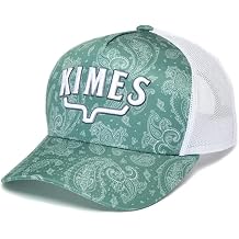 Kimes Ranch Bellevue Mid Profile Curved Bill Hat with All Over Print and 3D Embroidery