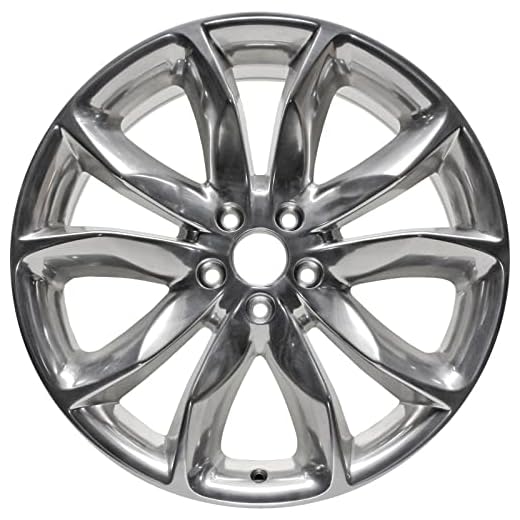 Factory Wheel Replacement New 20x8.5" 20 Inch Polished Aluminum Alloy Wheel Rim for Ford Explorer 2011 2012 2013 2014 2015 | ALY03861U80N | Direct Fit - OE Stock Specs