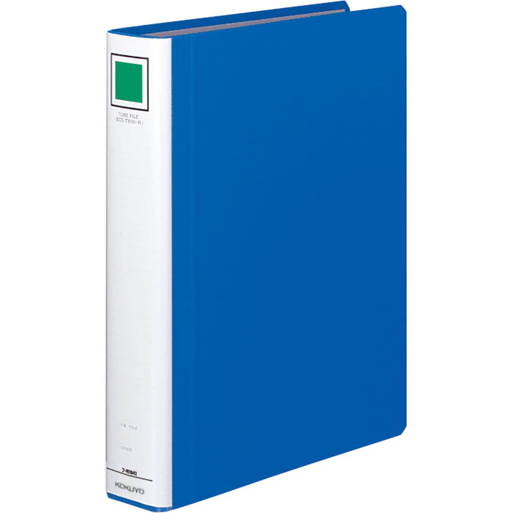 Amazon | コクヨ ファイル パイプ式ファイル エコツインR(両開き) A4 2