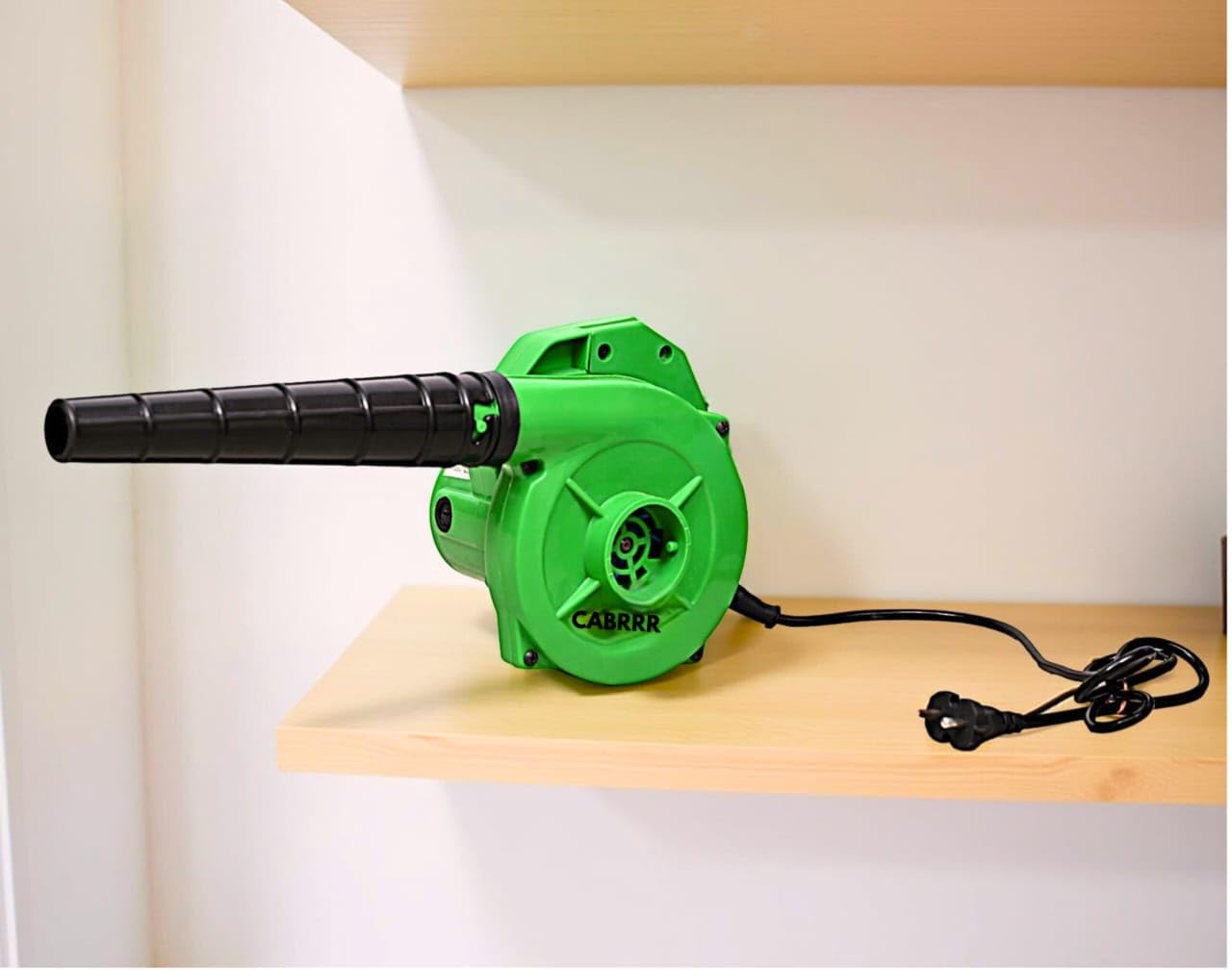 CABRRR IN350/8 Compact Electric Air Blower | 350W–550W Power | Ergonomic Corded Dust Remover for Computer, Home & Garage Cleaning | 1.3m³/min Airflow (Green)-image-26